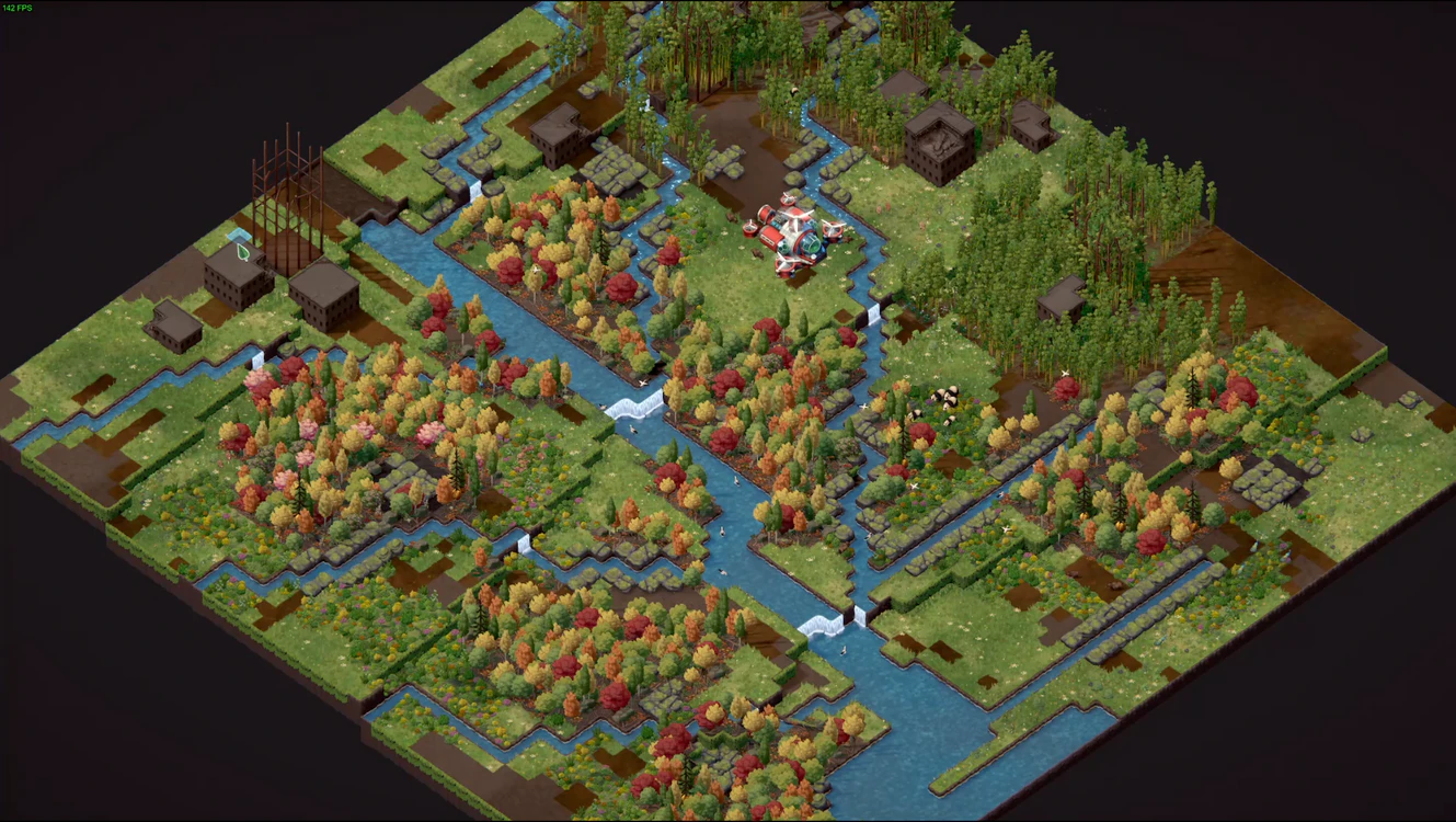 The same map, at completion